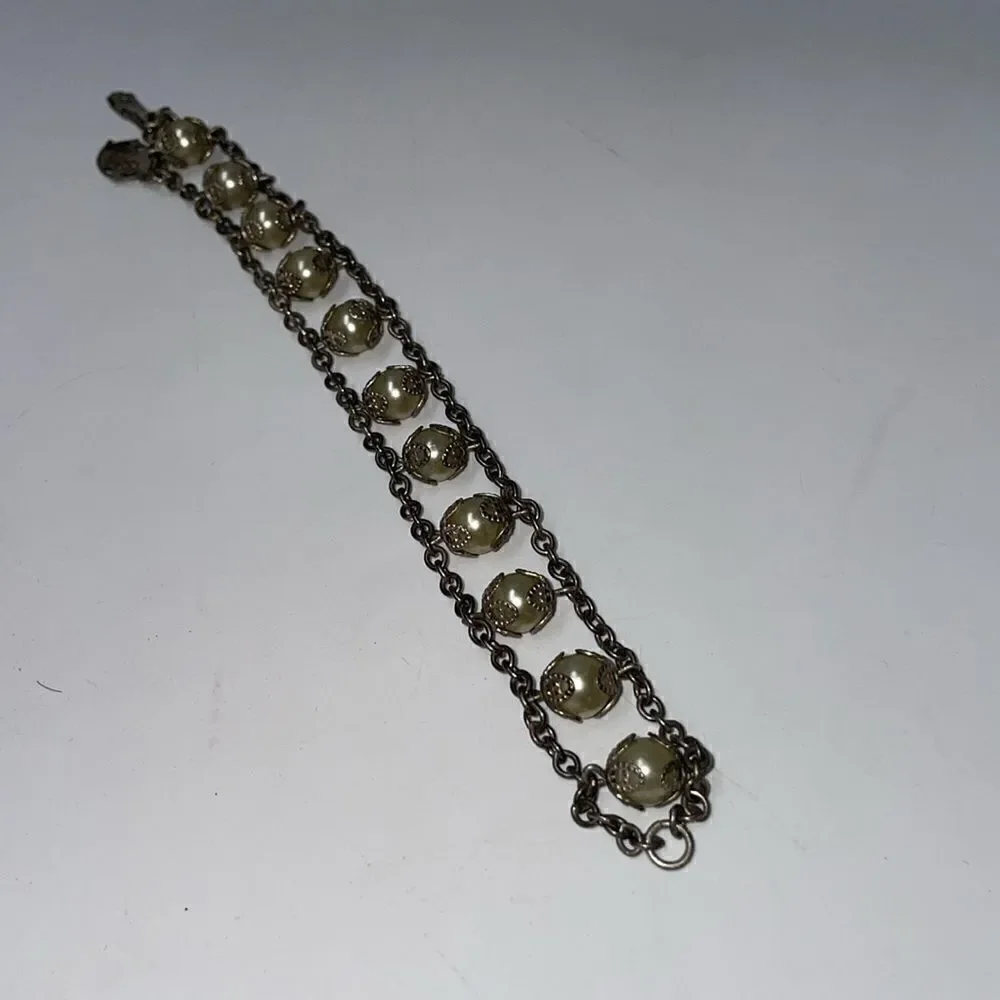 Vintage Prayer Bead Bracelet